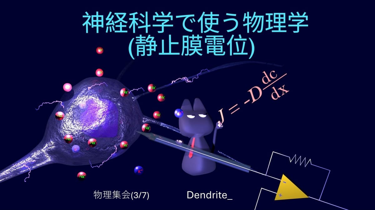脳の電気信号を物理学で解く！静止膜電位の不思議な世界のサムネイル