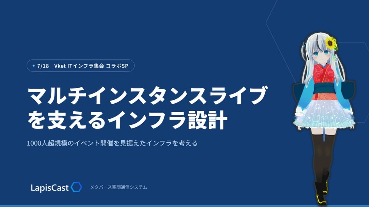 VRChatで1000人ライブ！マルチインスタンスを支える驚きの設計術のサムネイル