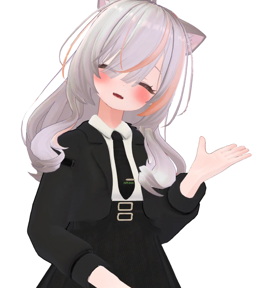 手を差し出すマスコットのめいゆん